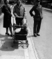 Soldiers w mother and baby 