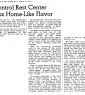 Alford Rest Center Article