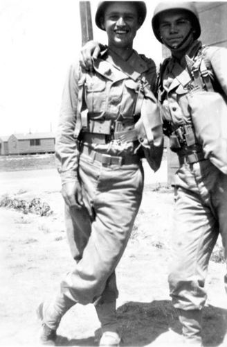651st_Bill_Rogers__Armond_Landsiedel_at_Camp_Bowie_TX_1943-4028