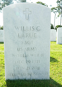 Willis-C-LaRue-Gravemarker