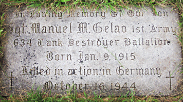 Manuel M. Gelao Grave Marker