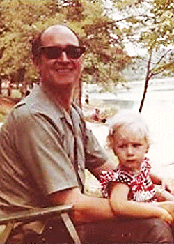 Ray Martin and Granddaughter