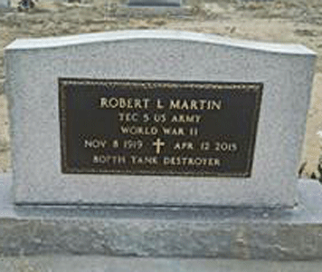 Robert L.Marton Grave Marker