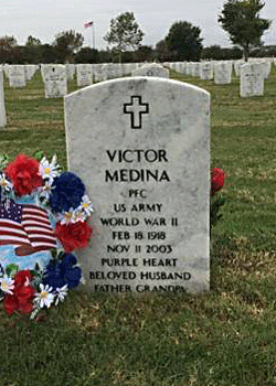 Victor Medina Grave Marker