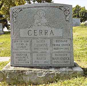 Frank H. Ondick Grave marker