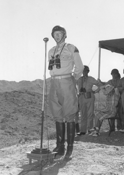 Patton-Speaking-at-Indio